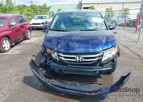 2016 Honda Odyssey Ex-L z USA, uszkodzony, nr VIN 5FNRL5H61GB082739